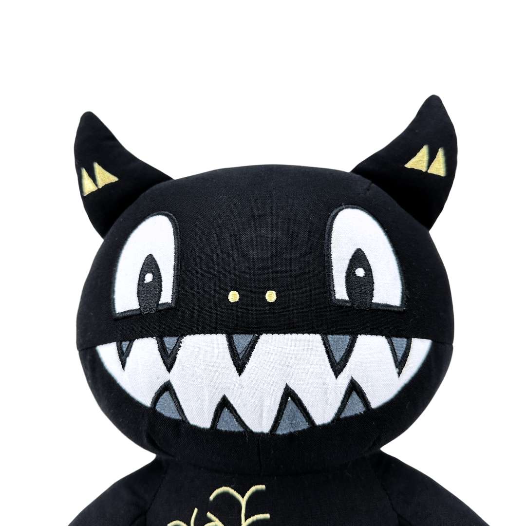 黒いチンチラぬいぐるみ