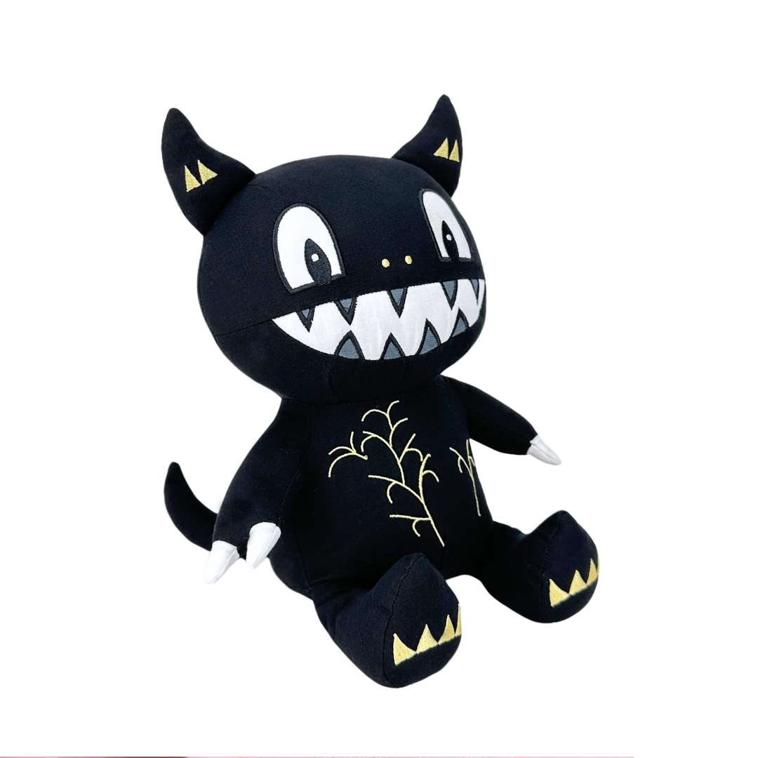 黒いチンチラぬいぐるみ