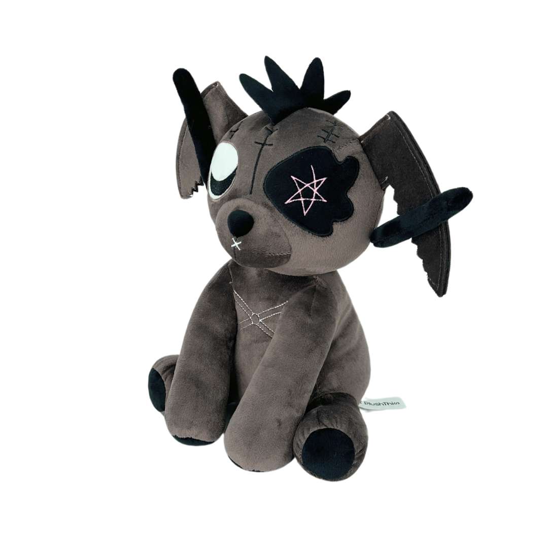 ファンキー・スタイリッシュ・クール・グレーウサギ・ニッチぬいぐるみ