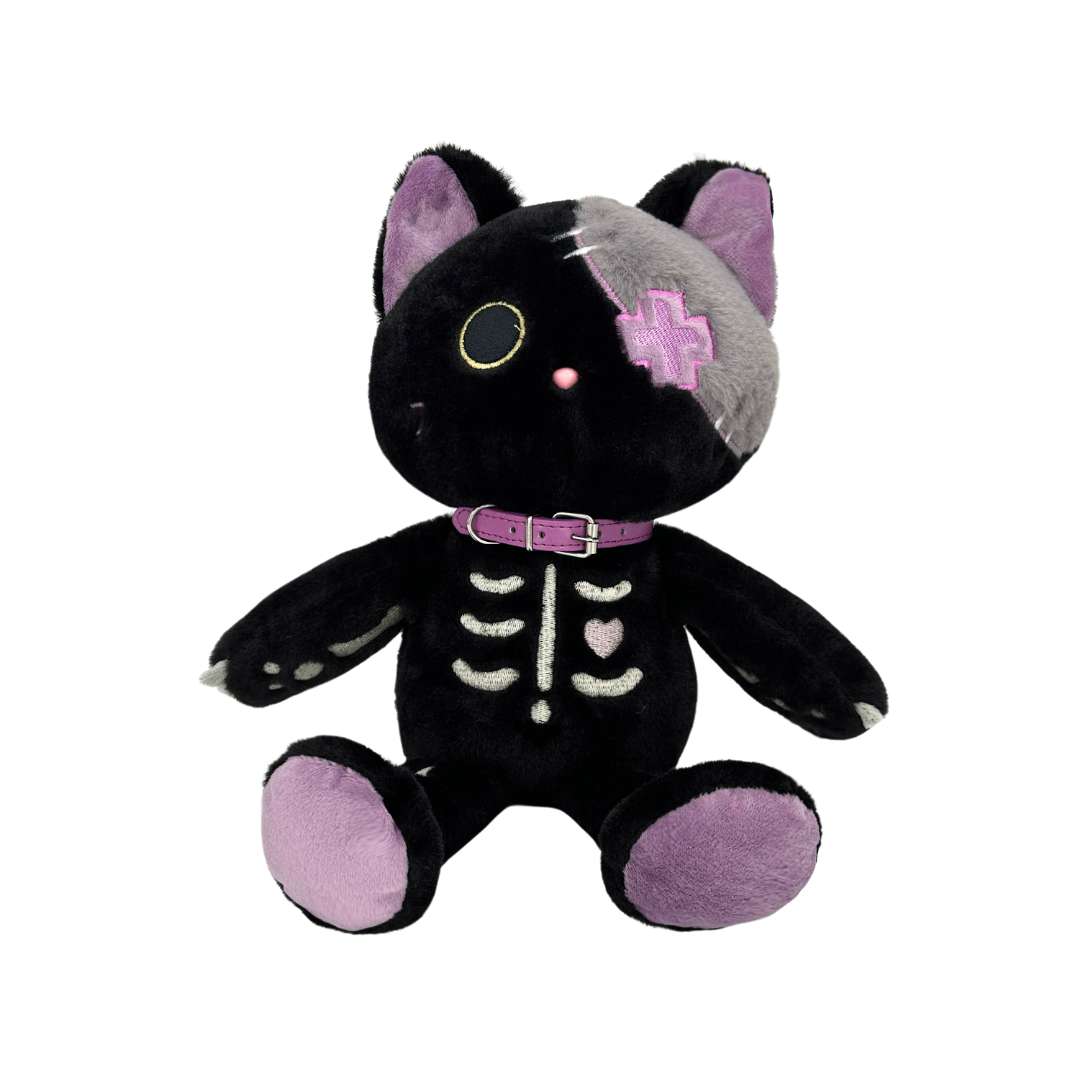 カワイイゴス骸骨猫ぬいぐるみ