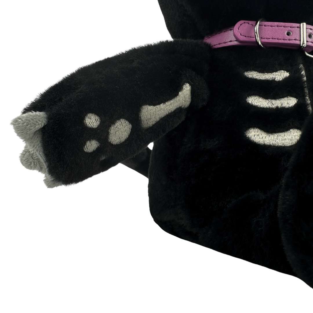 カワイイゴス骸骨猫ぬいぐるみ