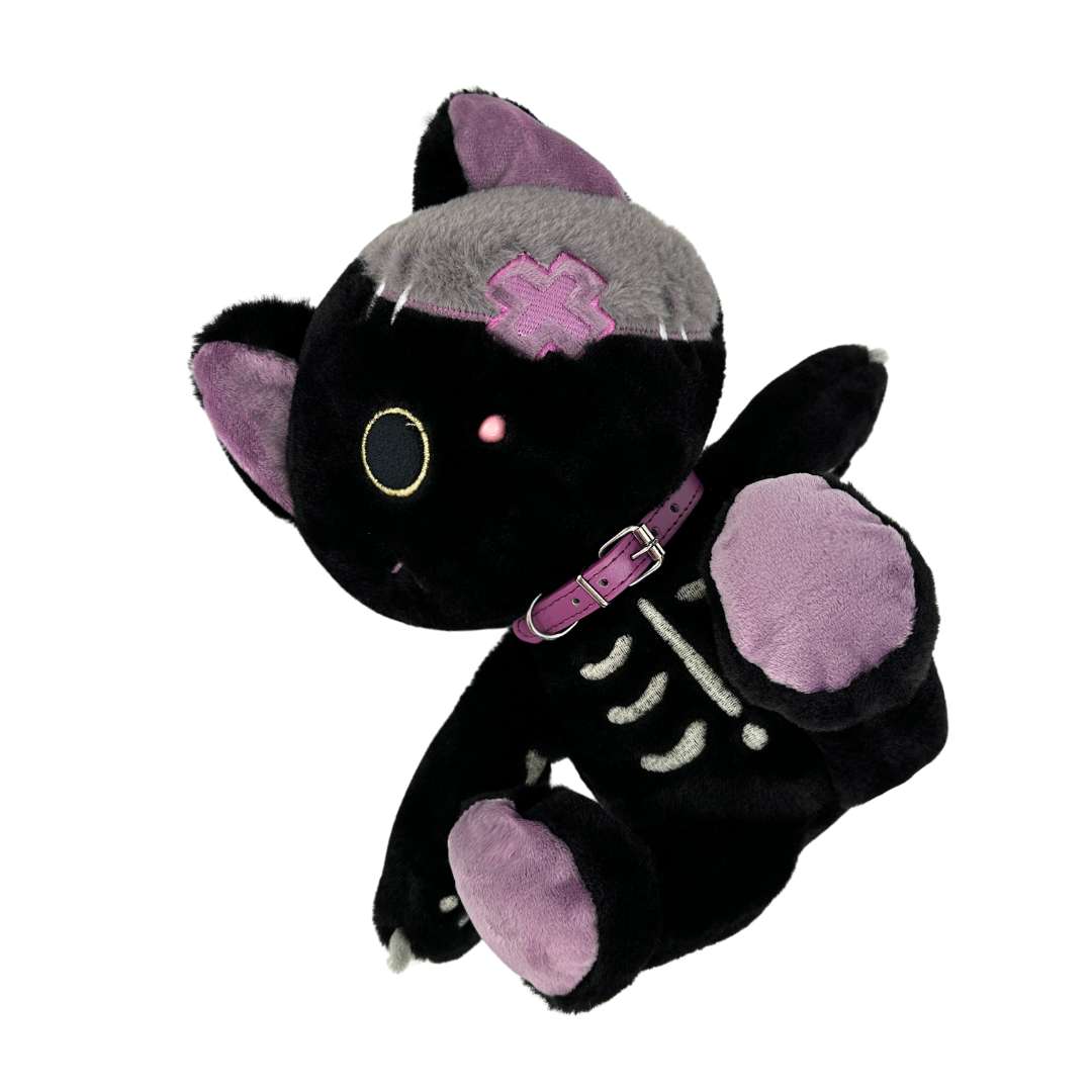 カワイイゴス骸骨猫ぬいぐるみ