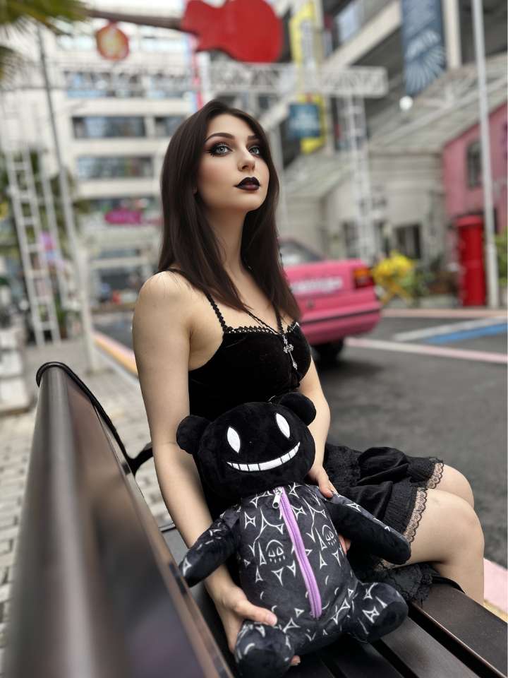 ゴステディベアケースジップ付き