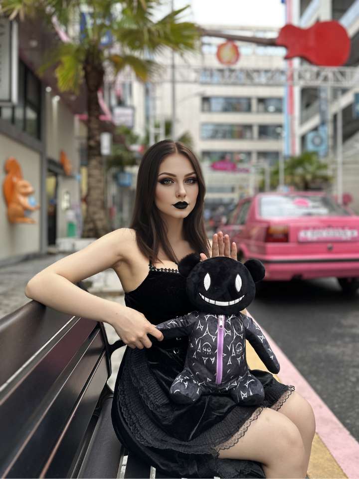 ゴステディベアケースジップ付き