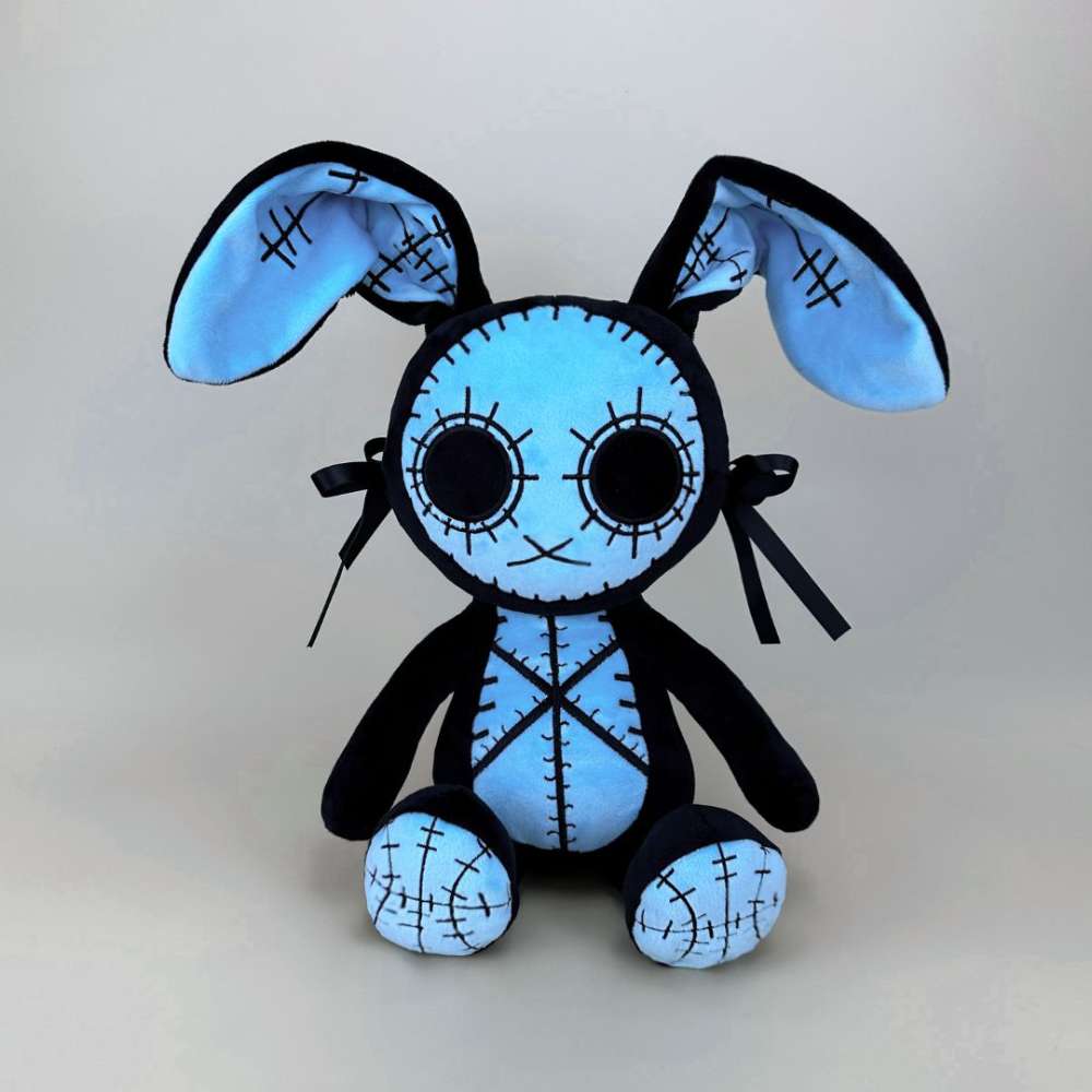 ゴス・ブードゥー・ブルーバニーぬいぐるみ
