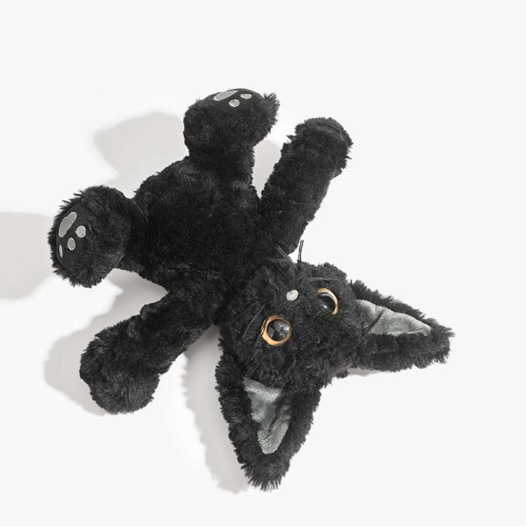 ゴスデボンレックスブラックキャットぬいぐるみ