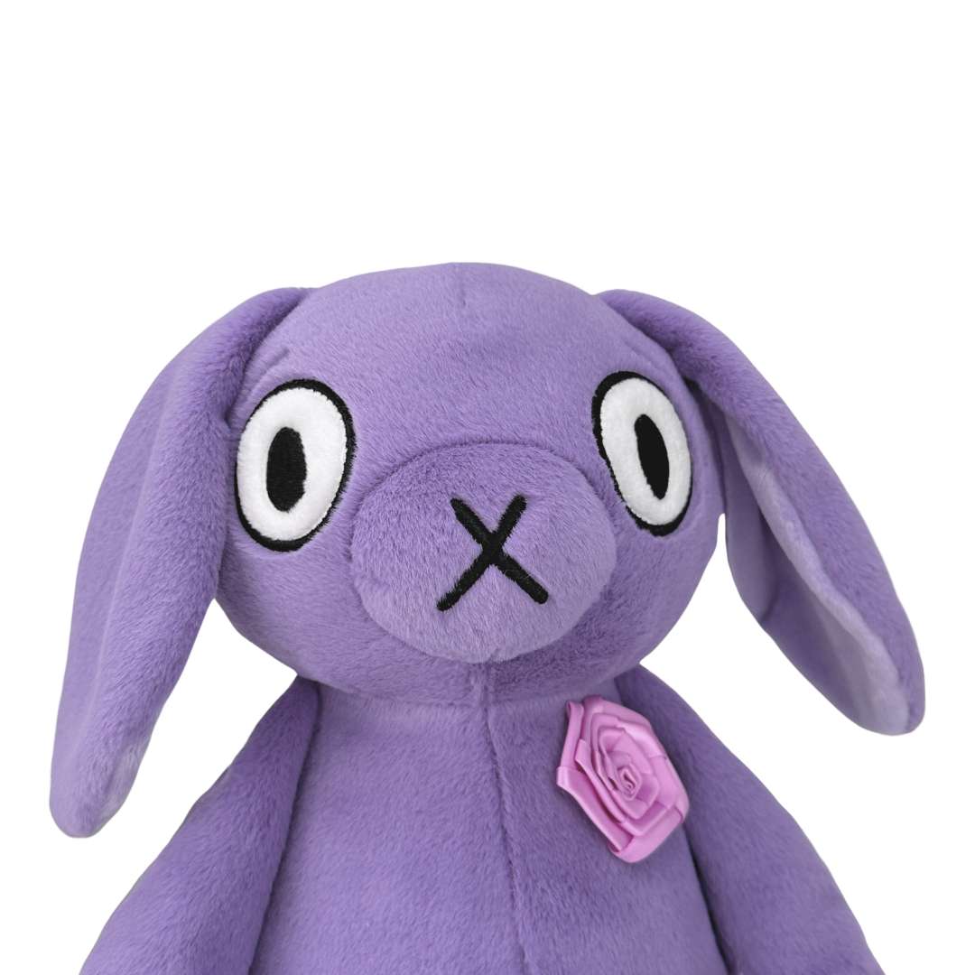 紫色ゴス風ぬいぐるみバニー