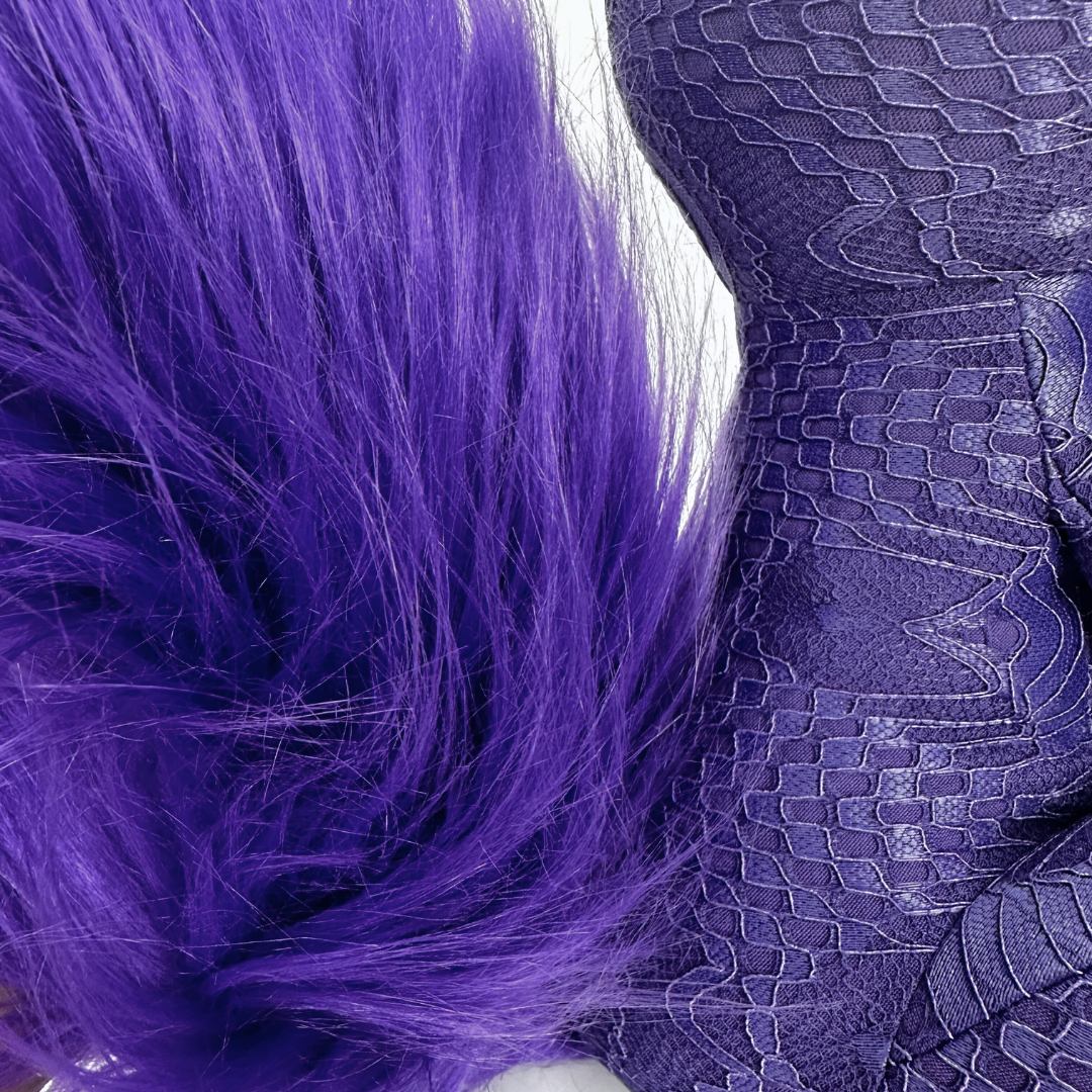 ゴス・パープル・フォックスぬいぐるみ