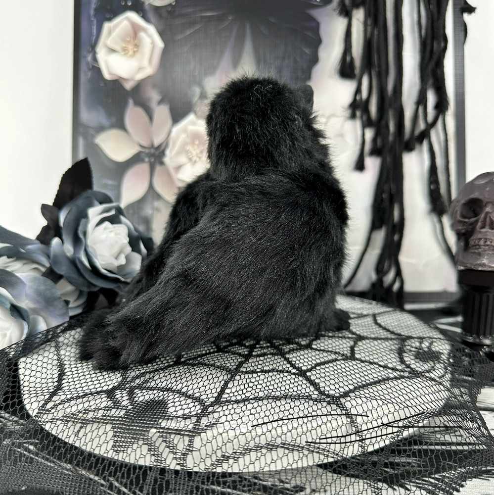 ブラックゴスカラスぬいぐるみ