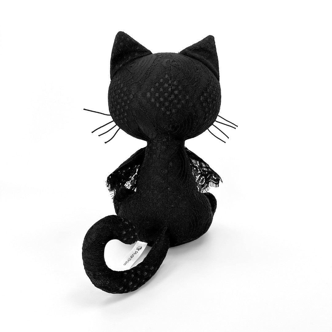 ブラックボンベイゴシックキャットぬいぐるみ