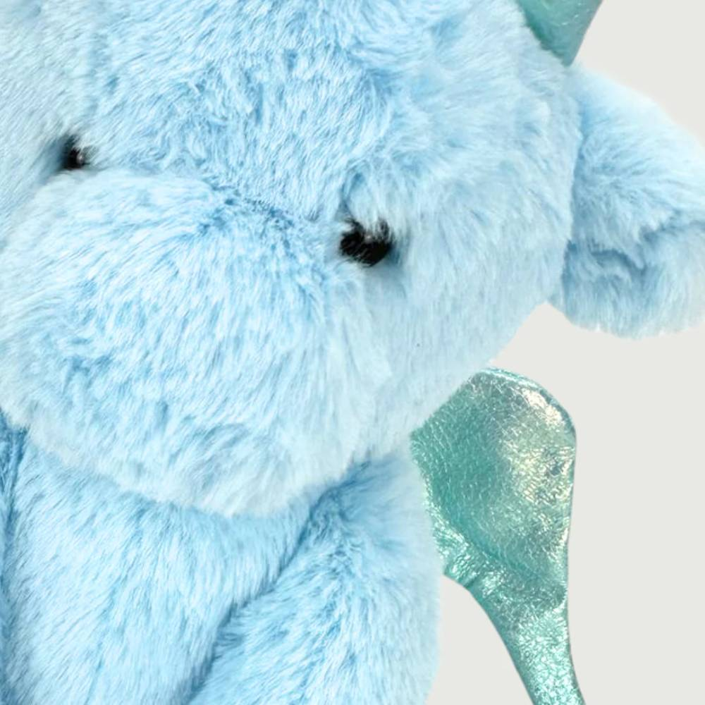 かわいい青いドラゴンぬいぐるみ