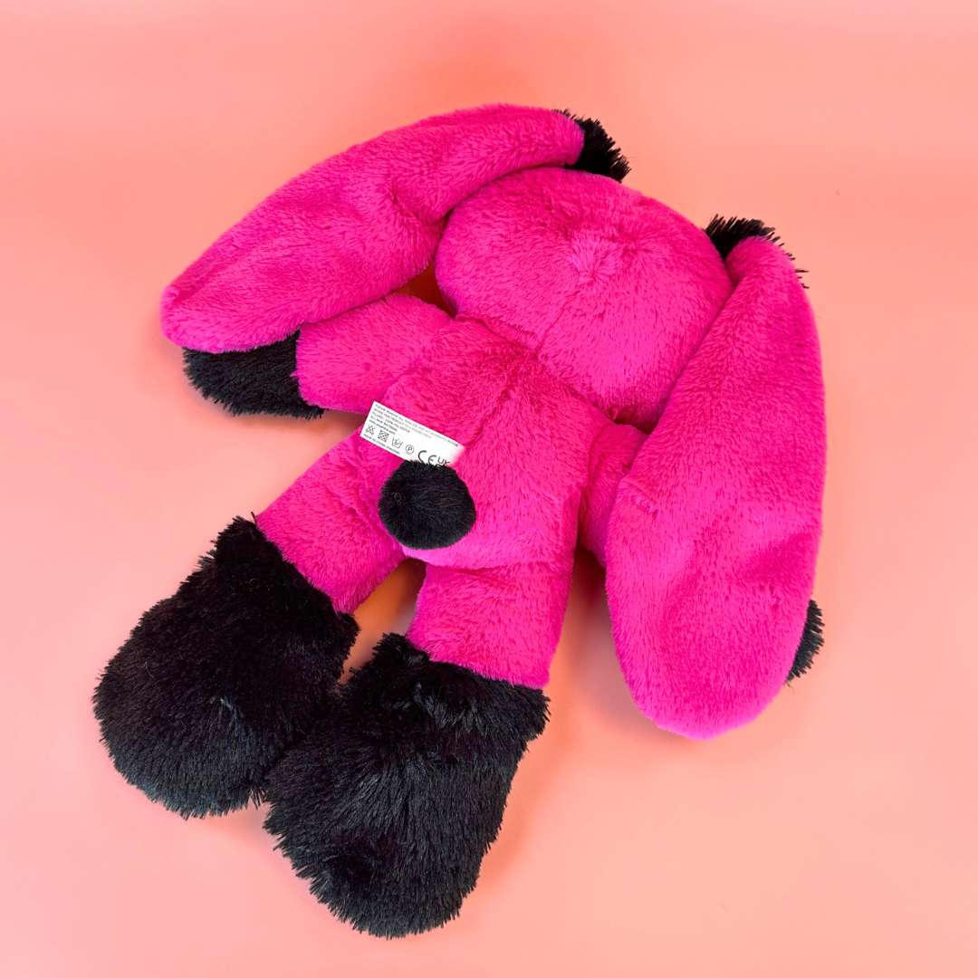 ゴス風スタンディングパウズローズカラーぬいぐるみバニー