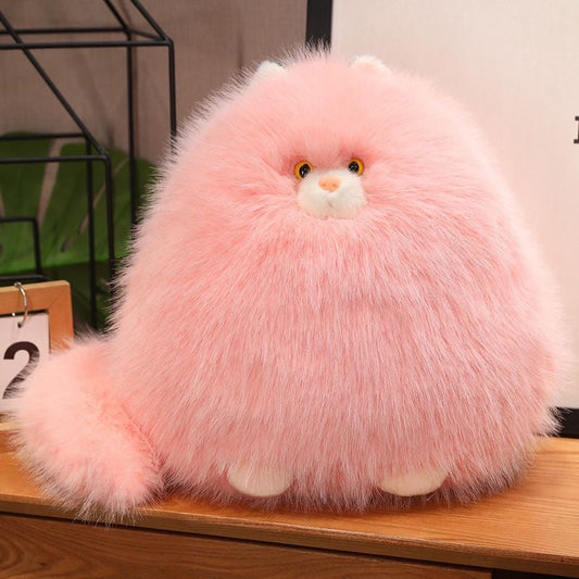 ふわふわでキュートな猫のぬいぐるみ抱き枕