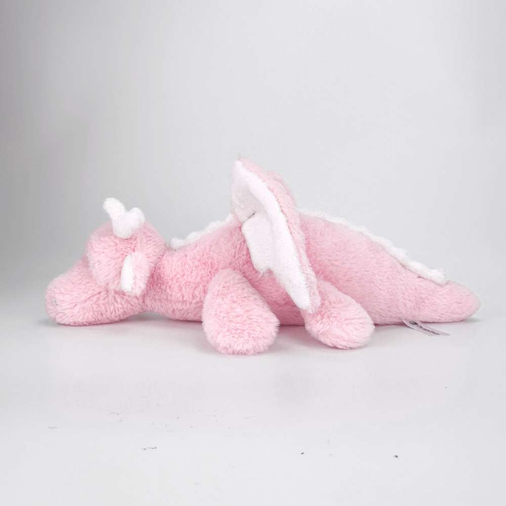 可愛いピンクのドラゴンのぬいぐるみ