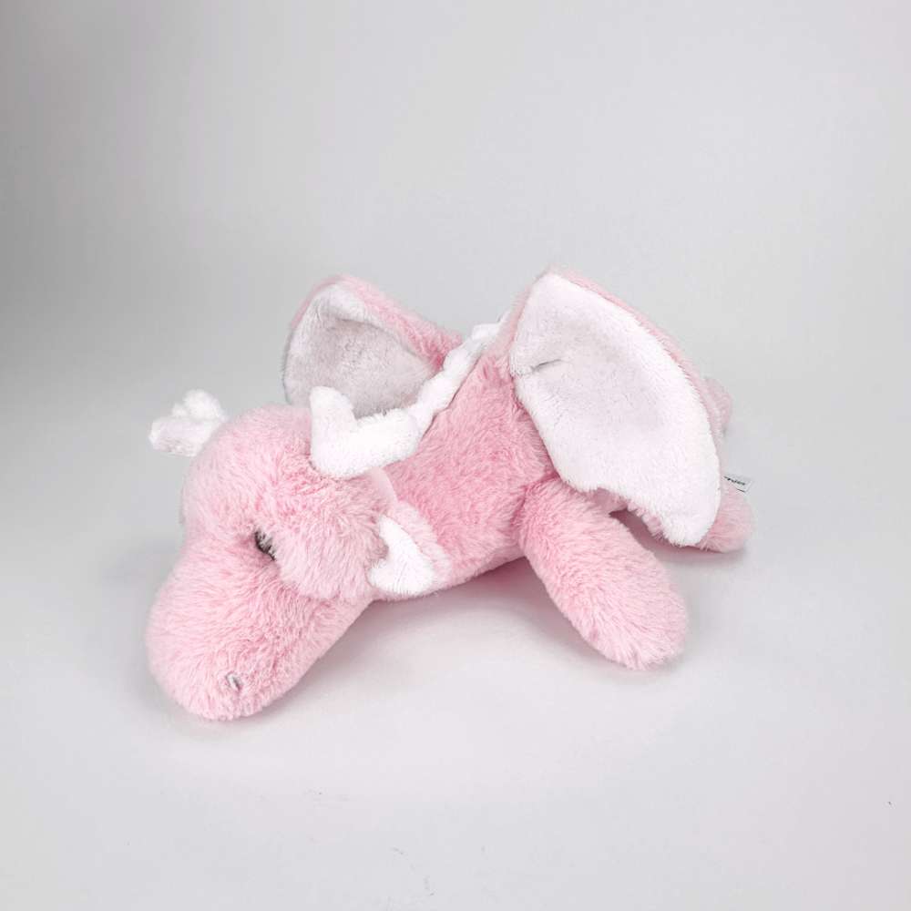 可愛いピンクのドラゴンのぬいぐるみ