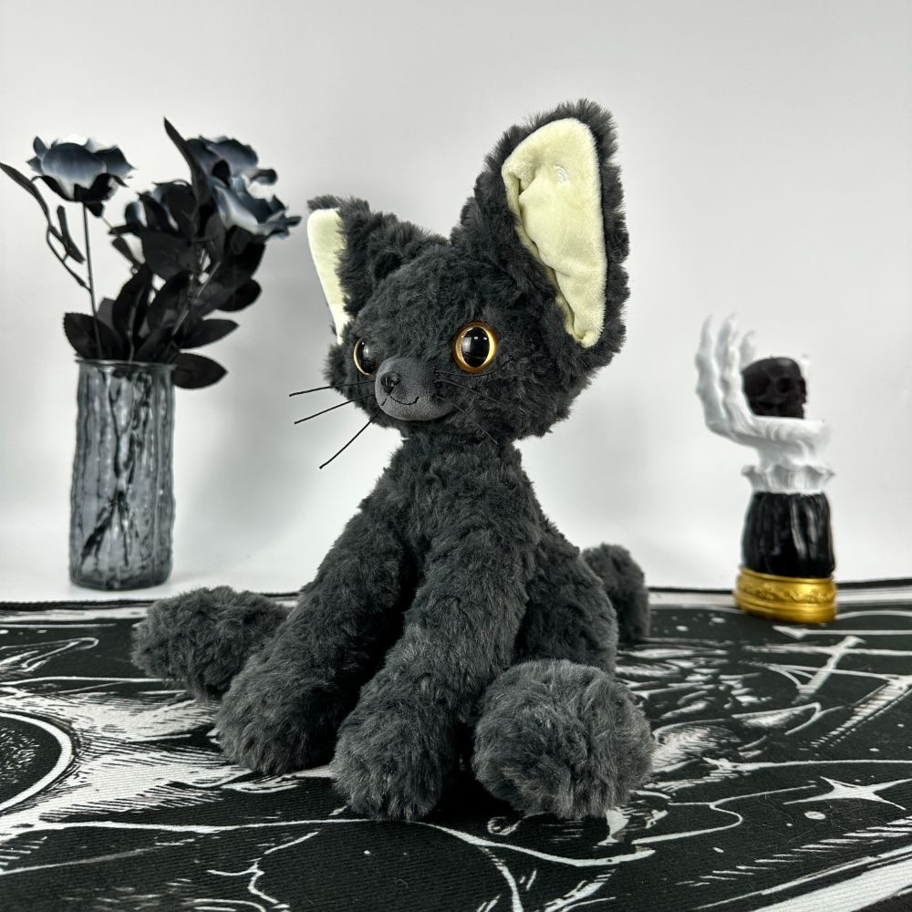 NFC占い師グレーデボンレックスぬいぐるみキャット