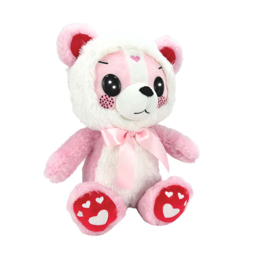 かわいいピンクのぬいぐるみベア