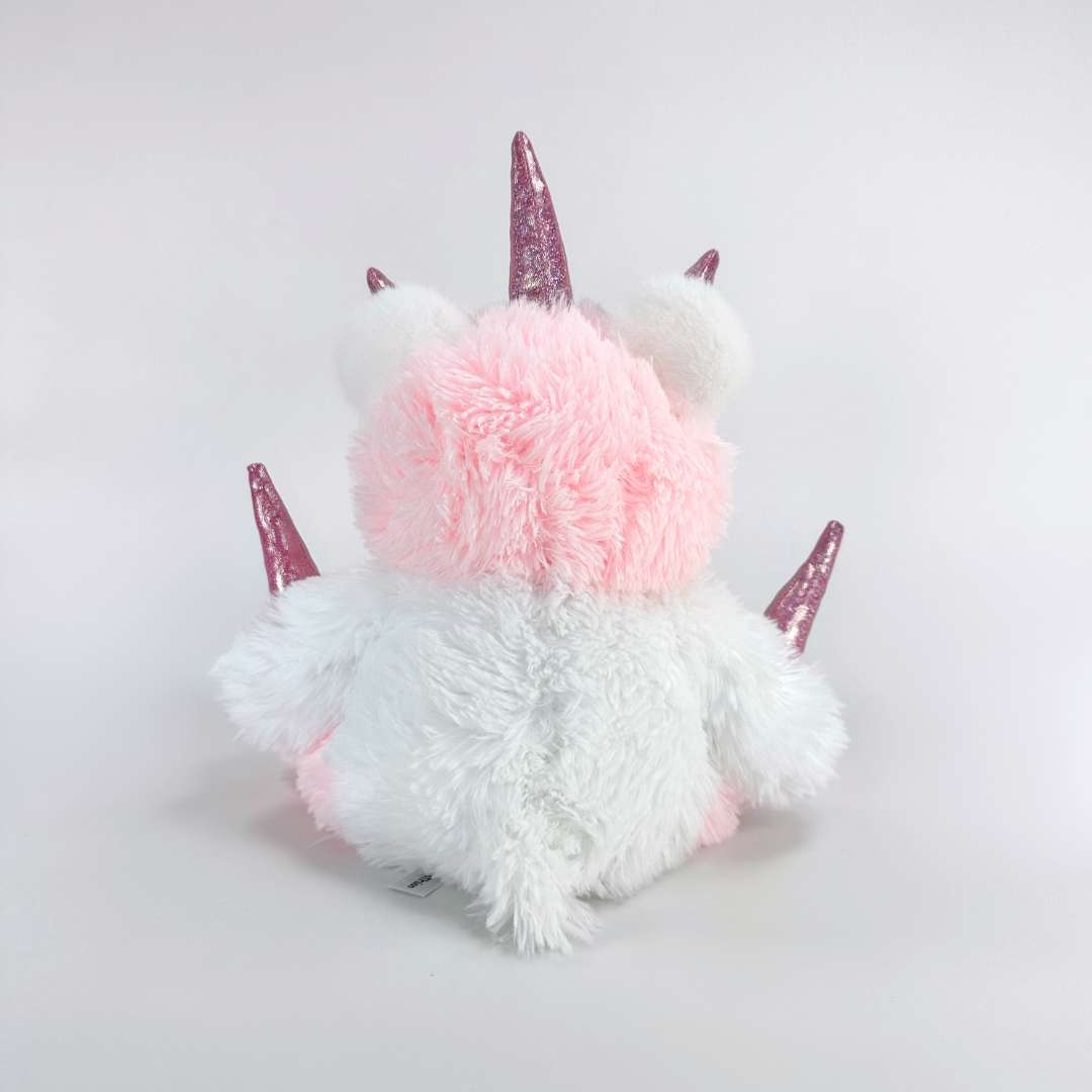 スパイクパンクピンクテディベアぬいぐるみ