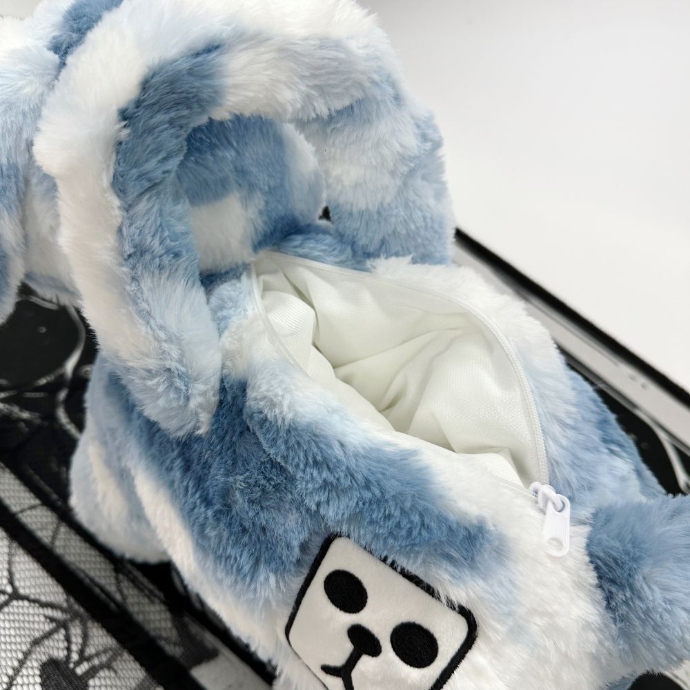 ブルーゴス骸骨パピーニットバッグ