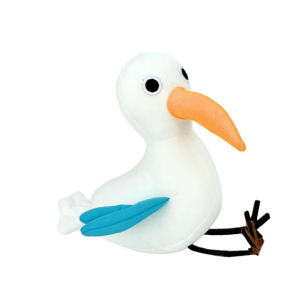 かわいい漫画風の面白いミニ鳥ぬいぐるみ