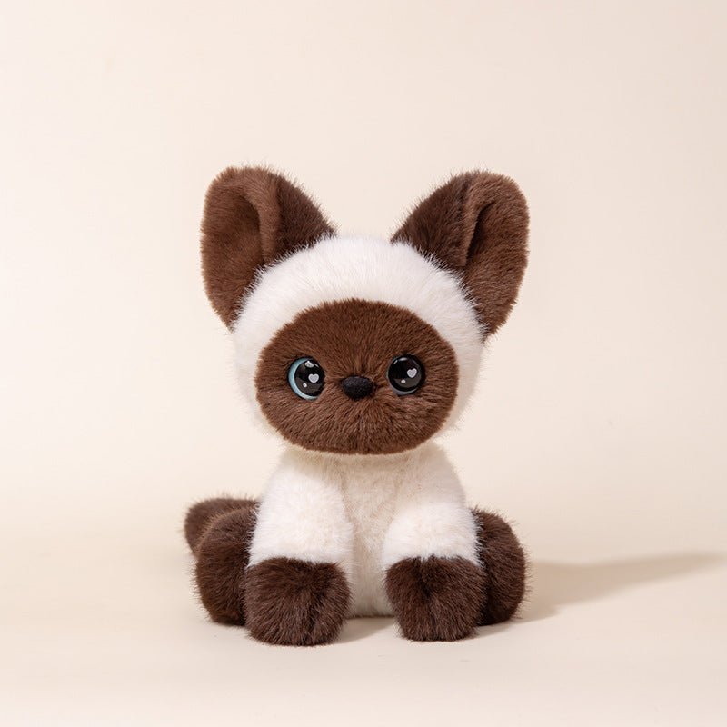 キュートな猫のぬいぐるみ