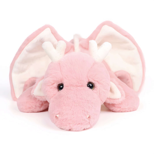 可愛いピンクのドラゴンのぬいぐるみ