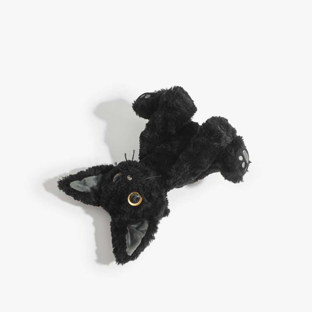 ゴスデボンレックスブラックキャットぬいぐるみ