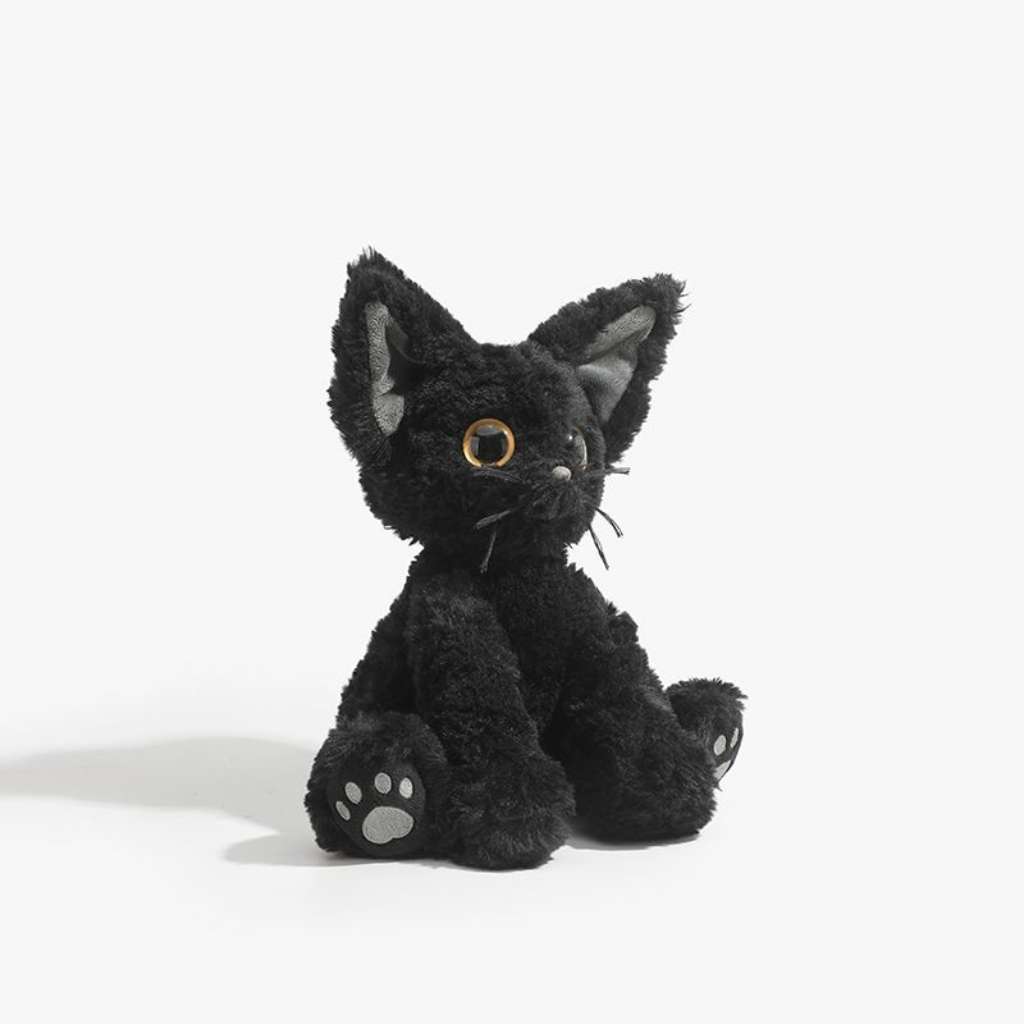 ゴスデボンレックスブラックキャットぬいぐるみ