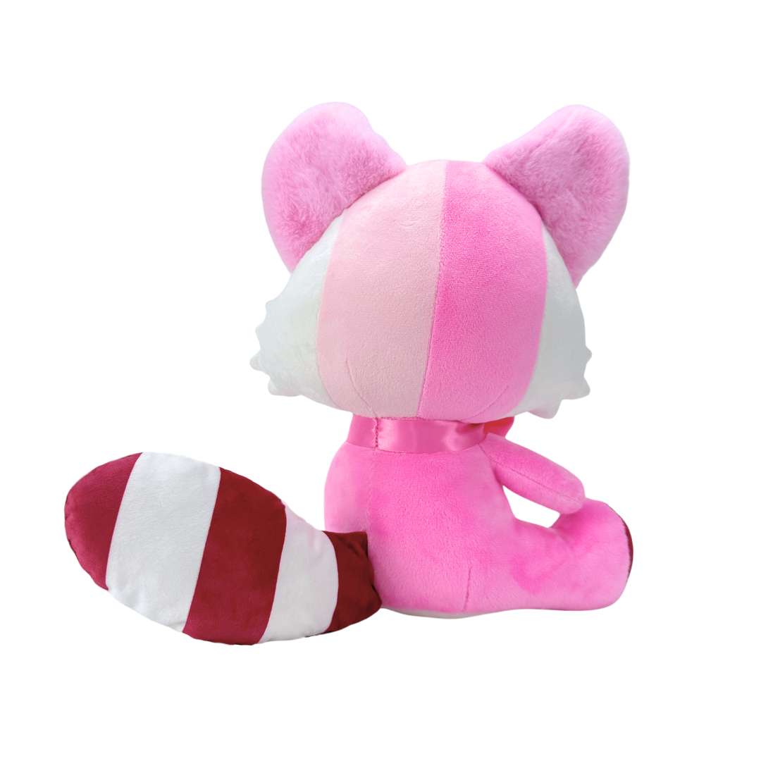 カワイイアニメ ピンクタヌキぬいぐるみ