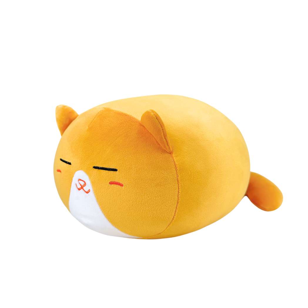 かわいいジンジャーキャットのぬいぐるみ