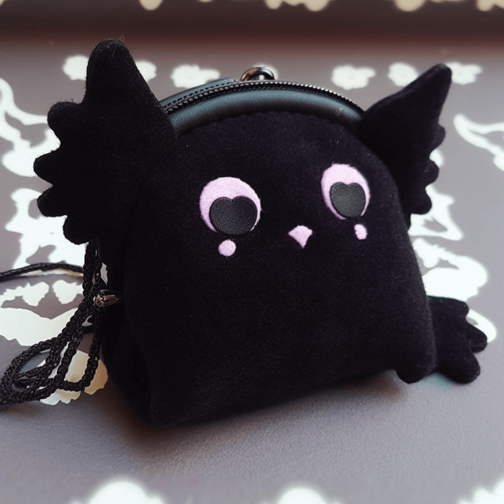 ブラックフクロウゴシックロリータハンドバッグ