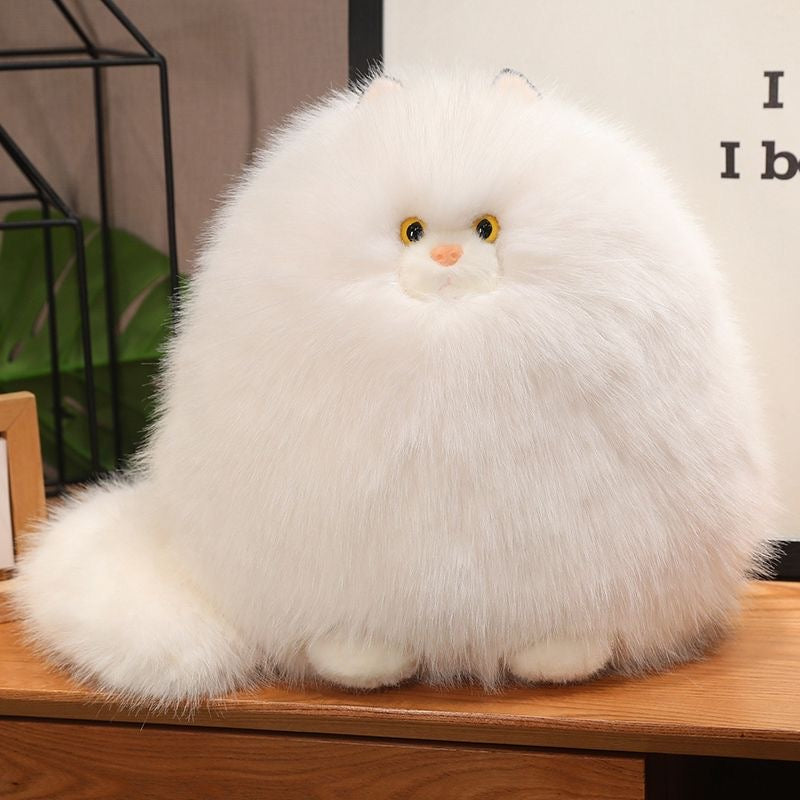 ふわふわでキュートな猫のぬいぐるみ抱き枕