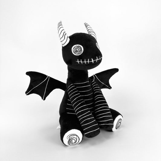 ゴスブラック＆ホワイトのディズィードラゴンぬいぐるみ