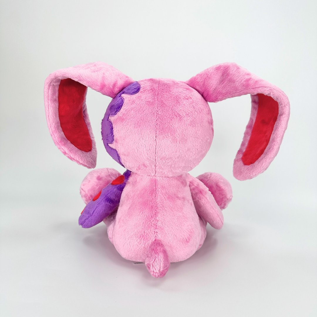 ムーディーな紫色のバラゴスバニーぬいぐるみ