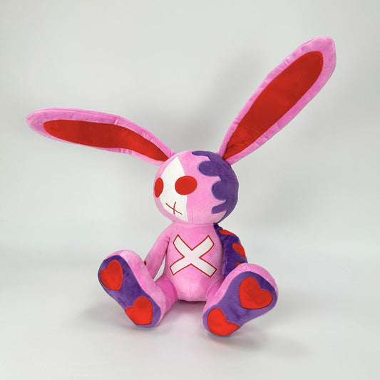 ムーディーな紫色のバラゴスバニーぬいぐるみ