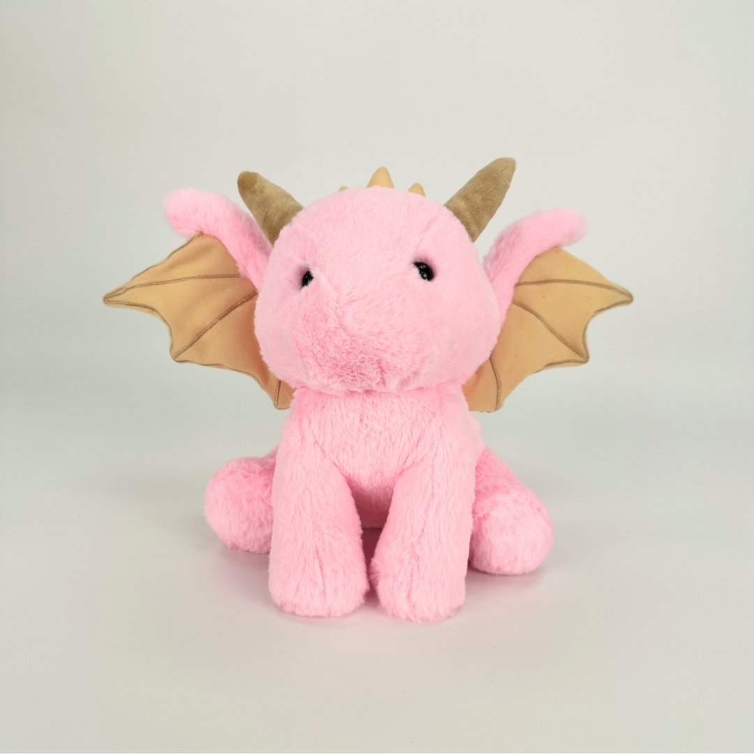 ピンクベビードラゴンぬいぐるみ