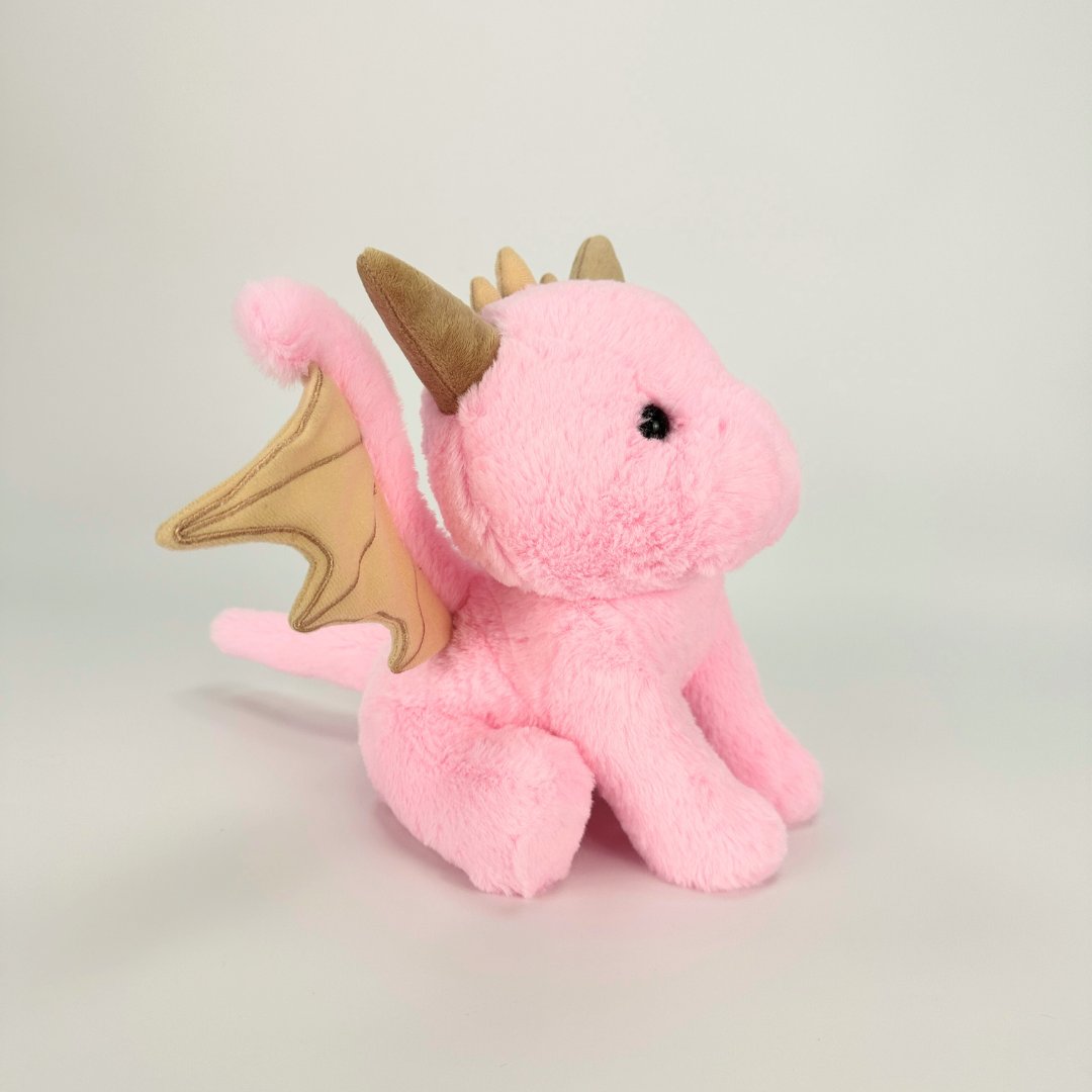 ピンクベビードラゴンぬいぐるみ