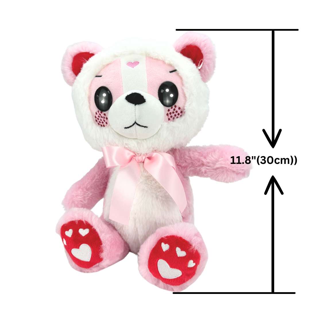 かわいいピンクのぬいぐるみベア