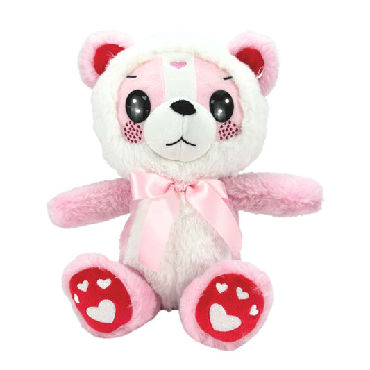 かわいいピンクのぬいぐるみベア