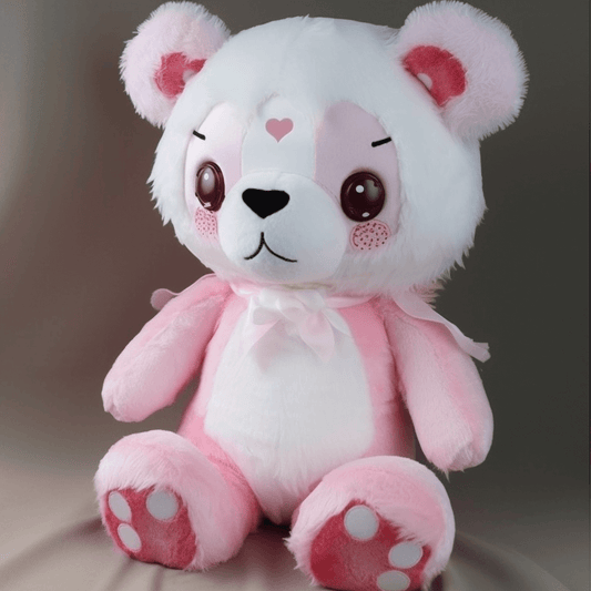 かわいいピンクのぬいぐるみベア