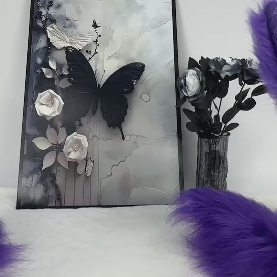 ゴス・パープル・フォックスぬいぐるみ