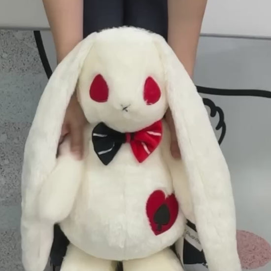 ゴスホワイトラビットぬいぐるみ