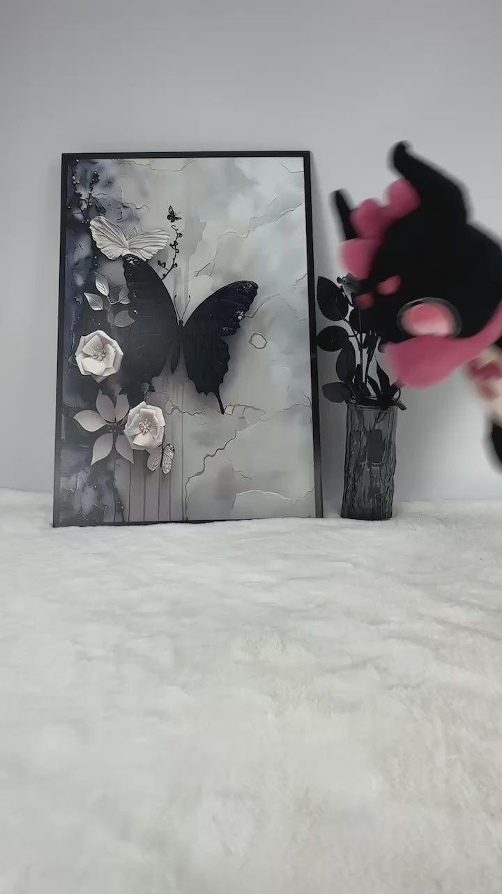 可愛いゴス火のドラゴンぬいぐるみ ダスティローズ